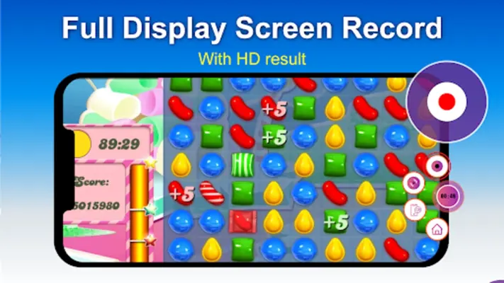 Super Screen Video XRecorder android App screenshot 1